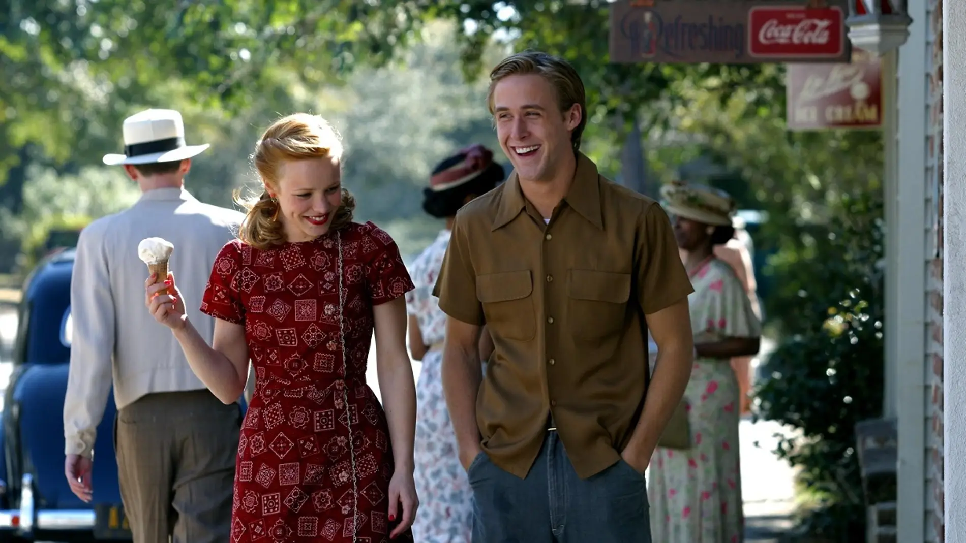 Rachel McAdams y Ryan Gosling en 'El Diario de Noa'
