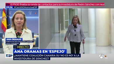 Ana Oramas ratifica su 'no es no' a un Gobierno PSOE-Unidas Podemos: 