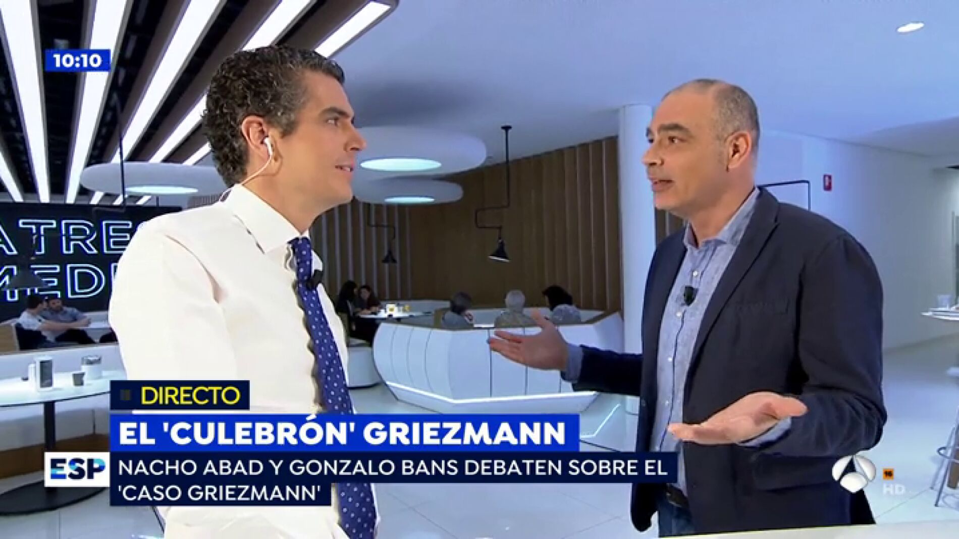 Gonzalo Bans y Nacho Abad.