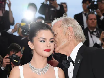 Selena Gomez y Bill Murray Selena Gomez y Bill Murray