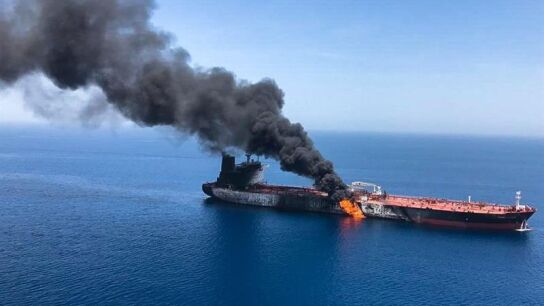 Ataque a un petrolero en Ir&aacute;n