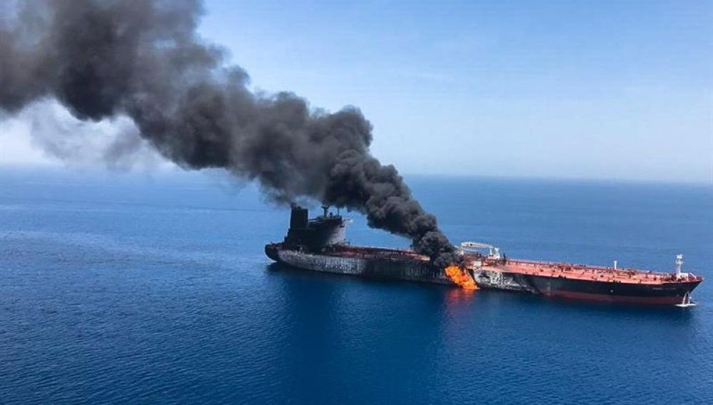 Ataque a un petrolero en Irán
