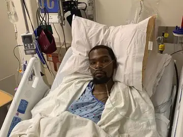 Durant, tras ser operado Durant, tras ser operado