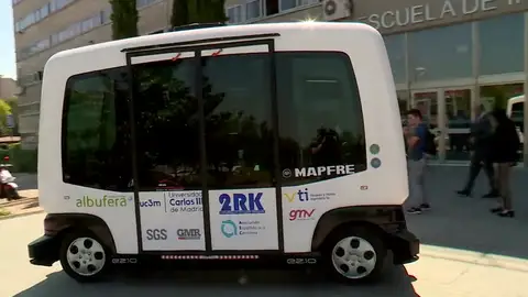 Así es el primer autobús autónomo de España Así es el primer autobús autónomo de España