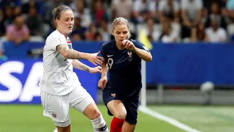 Partido de Francia contra Noruega en el Mundial de fútbol Partido de Francia contra Noruega en el Mundial de fútbol