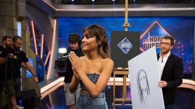 El espectacular retrato a ciegas de Aitana Ocaña en ‘El Hormiguero 3.0’
