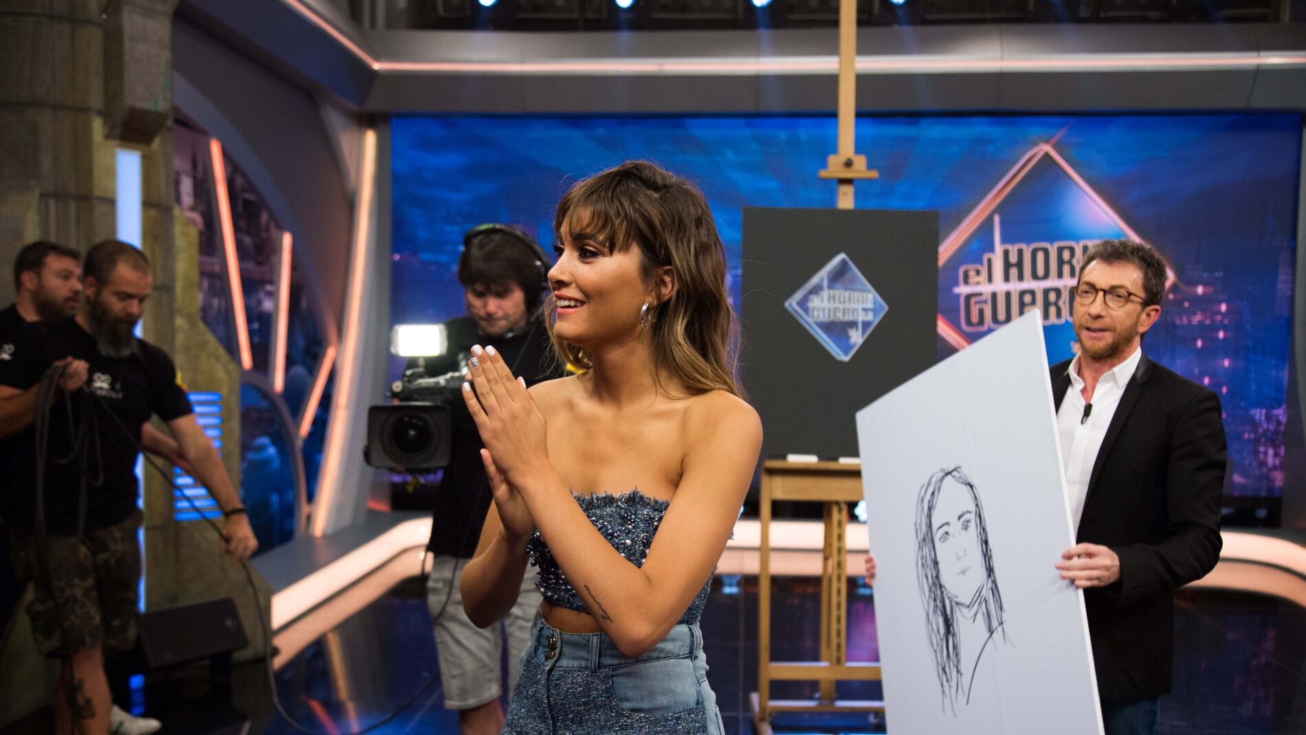 El espectacular retrato a ciegas de Aitana Oca&ntilde;a en &lsquo;El Hormiguero 3.0&rsquo;