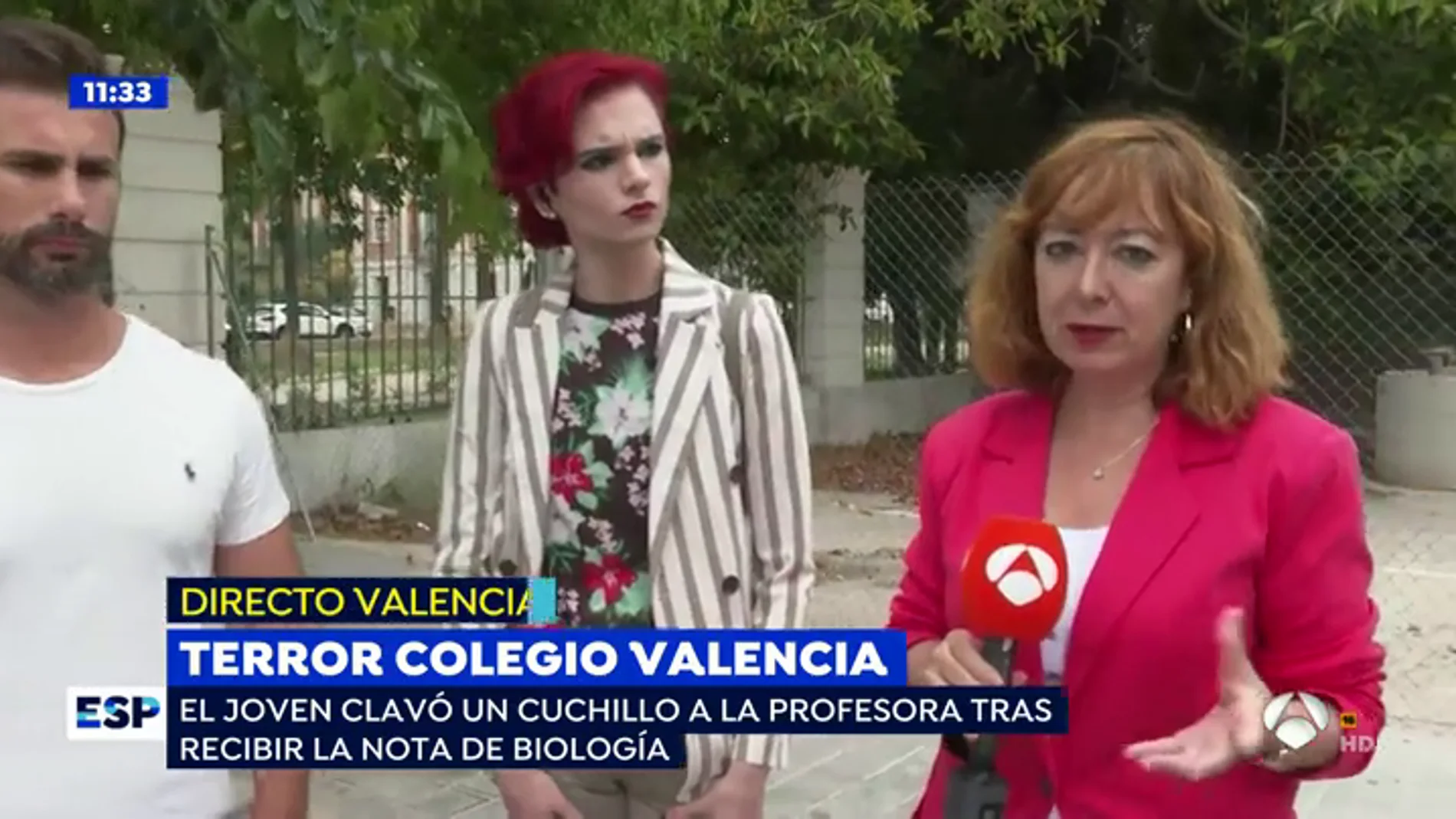 Agresión en un colegio de Valencia.