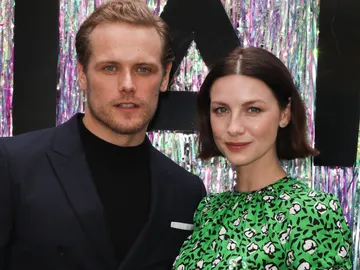 Sam Heughan y Caitriona Balfe Sam Heughan y Caitriona Balfe