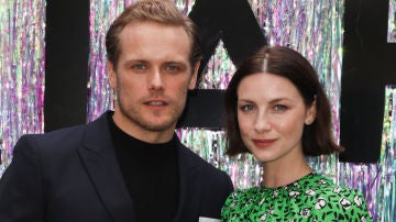 Sam Heughan y Caitriona Balfe Sam Heughan y Caitriona Balfe