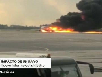 Un rayo, el causante del accidente de avión ruso donde murieron 41 personas