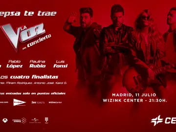 Concierto 'La Voz' 11 de julio en WiZink Center, Madrid Concierto 'La Voz' 11 de julio en WiZink Center, Madrid