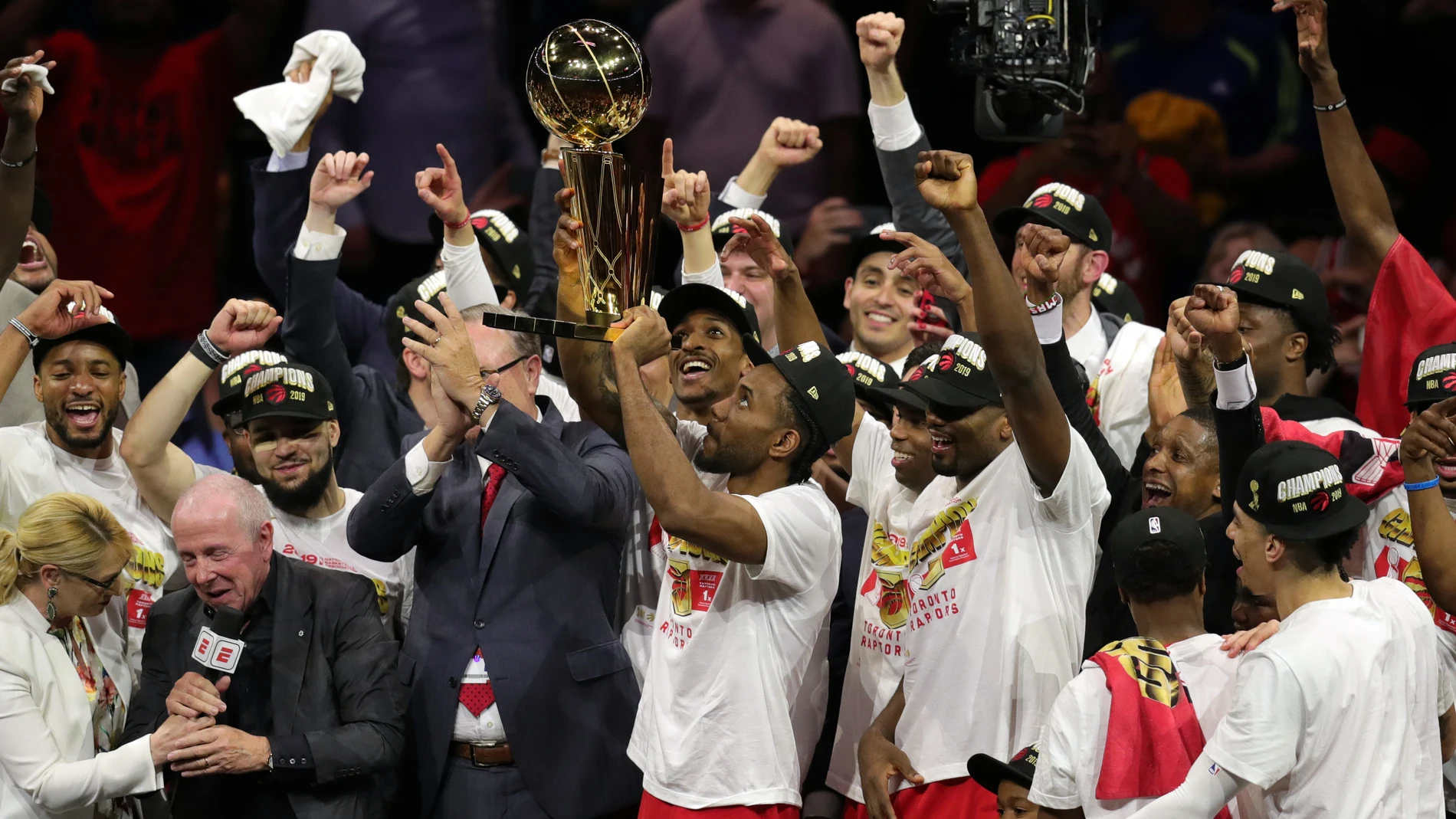 Los Toronto Raptors, campeones de la NBA 2019 Los Toronto Raptors, campeones de la NBA 2019