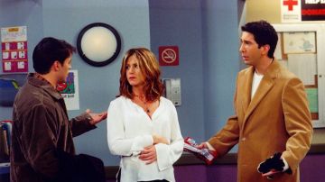 Joey, Rachel y Ross en 'Friends'