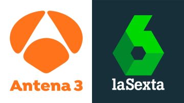 Logo de Antena 3 y la Sexta