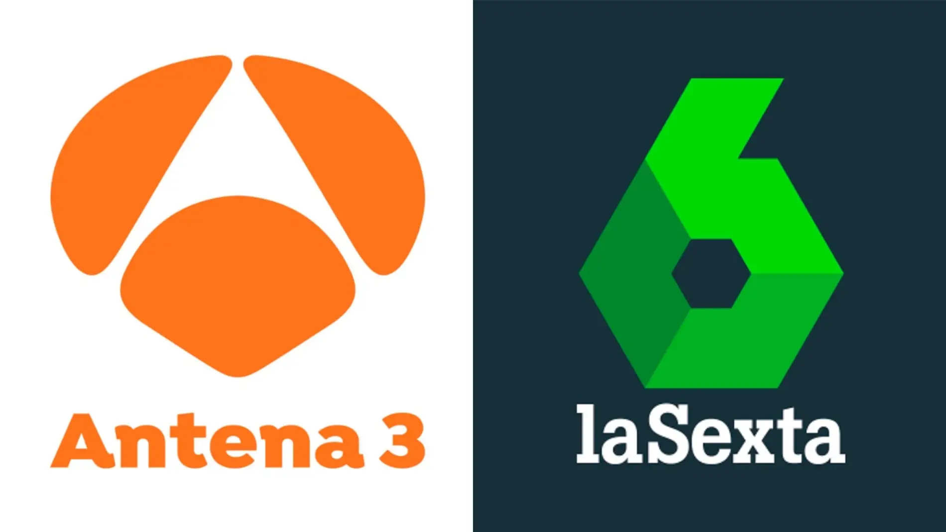 Logo de Antena 3 y la Sexta