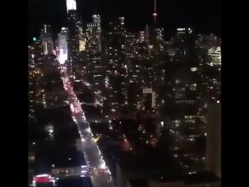 La ciudad de Toronto tras ganar la NBA
