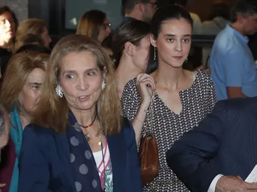 La infanta Elena y su hija Victoria Federica La infanta Elena y su hija Victoria Federica