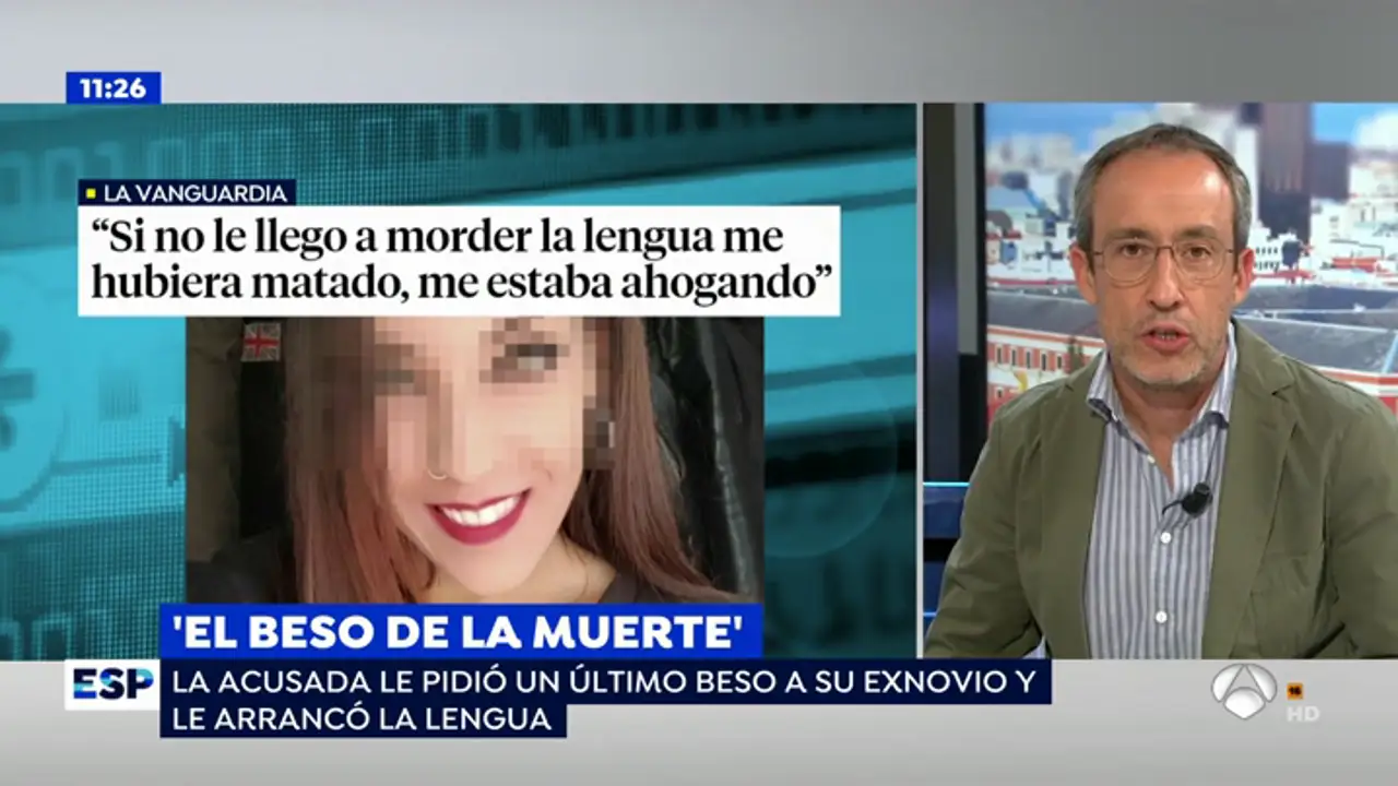 Arranca la lengua a su novio: "Si no lo hubiera hecho no estaría viva"