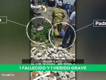 Un aficionado muere en un rally en México tras el brutal impacto de un coche contra un muro Un aficionado muere en un rally en México tras el brutal impacto de un coche contra un muro