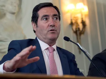 El presidente de la CEOE, Antonio Garamendi El presidente de la CEOE, Antonio Garamendi