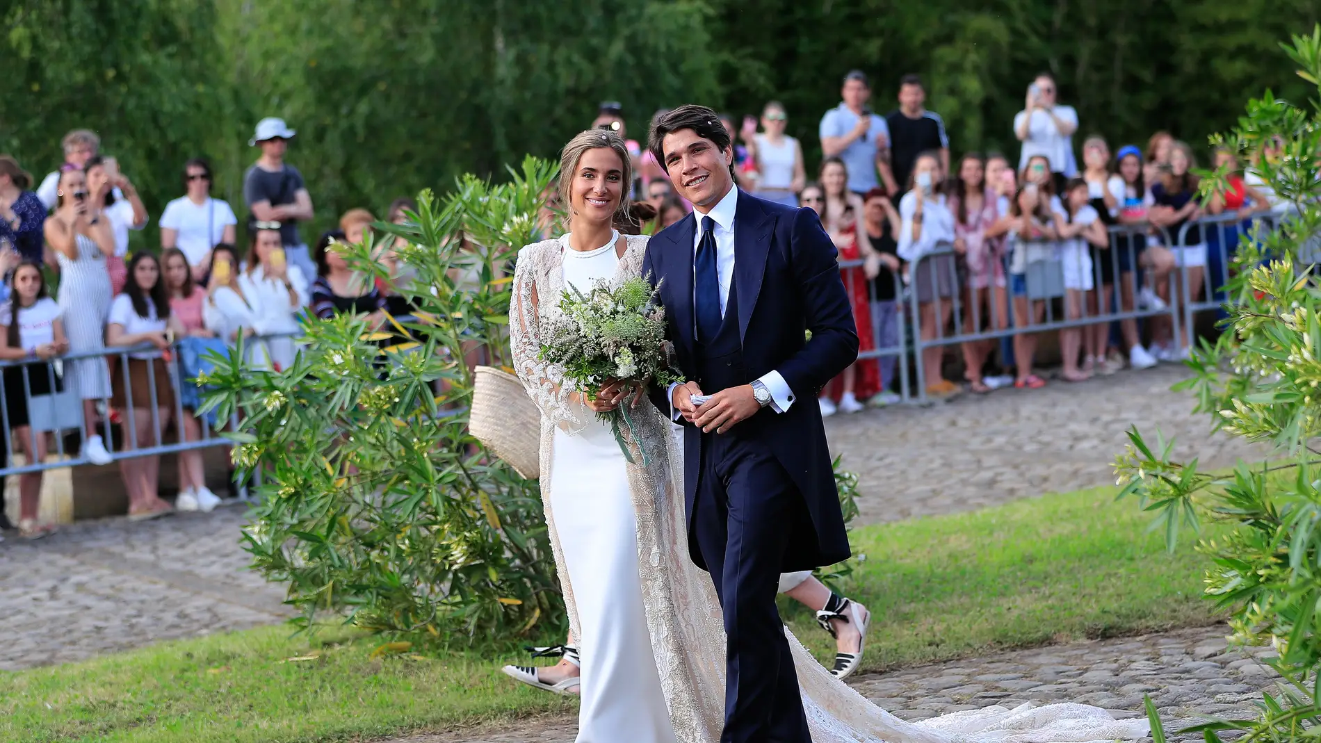 María Pombo y Pablo Castellano