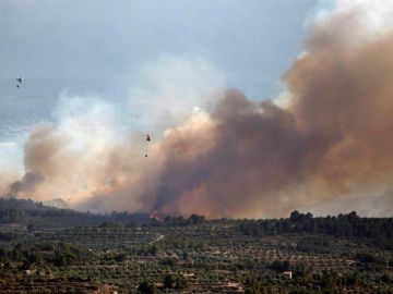 Sigue las últimas noticias de hoy del incendio forestal en Tarragona en directo