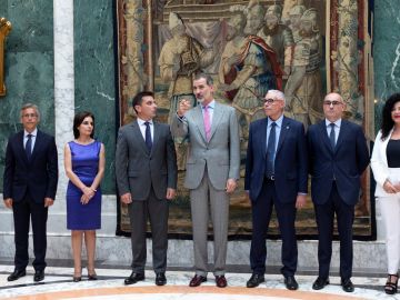 El rey Felipe VI en Barcelona