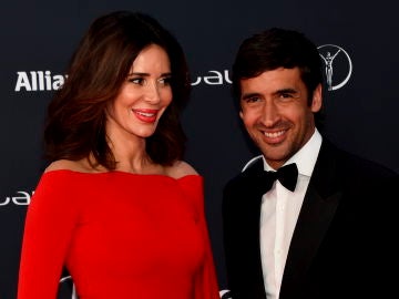 Raúl González y Mamen Sanz Raúl González y Mamen Sanz