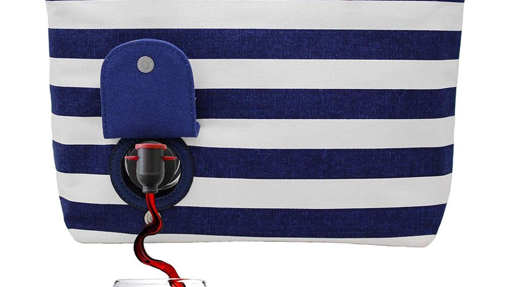 Bolso para llevar el vino 