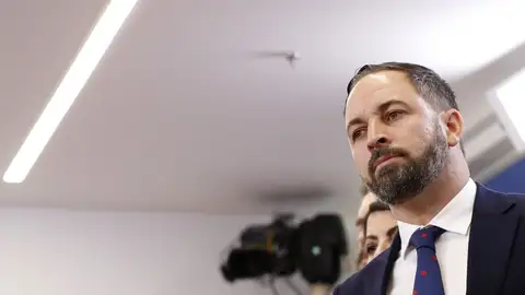 El líder de Vox, Santiago Abascal El líder de Vox, Santiago Abascal