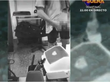 La prueba del acoso que tomó la soldado. La prueba del acoso que tomó la soldado.