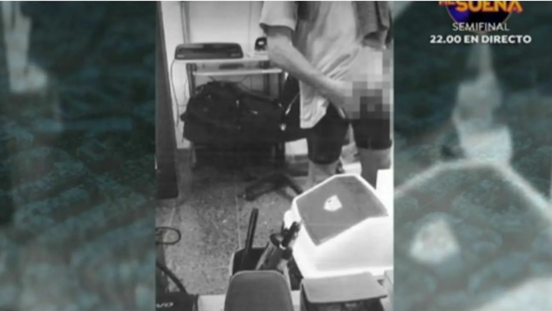 La prueba del acoso que tomó la soldado. La prueba del acoso que tomó la soldado.
