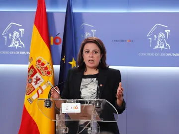 La portavoz parlamentaria del PSOE, Adriana Lastra La portavoz parlamentaria del PSOE, Adriana Lastra