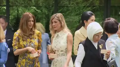Begoña Gómez, en el grupo de primera damas del G20 Begoña Gómez, en el grupo de primera damas del G20
