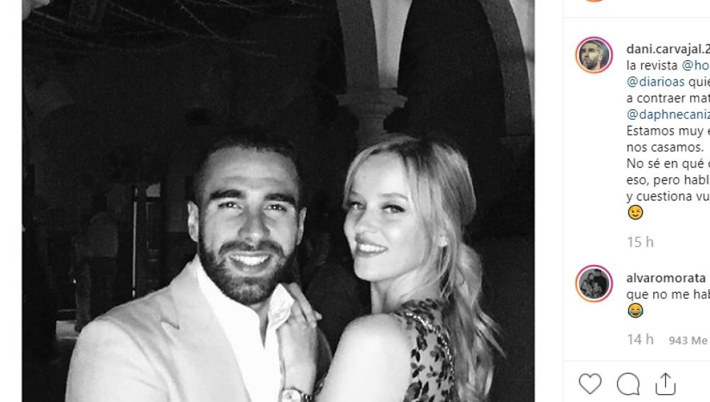 Dani Carvajal y Daphne Cañizares