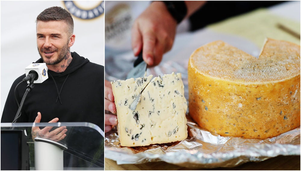 Un queso hecho... con las bacterias de los pies de Beckham