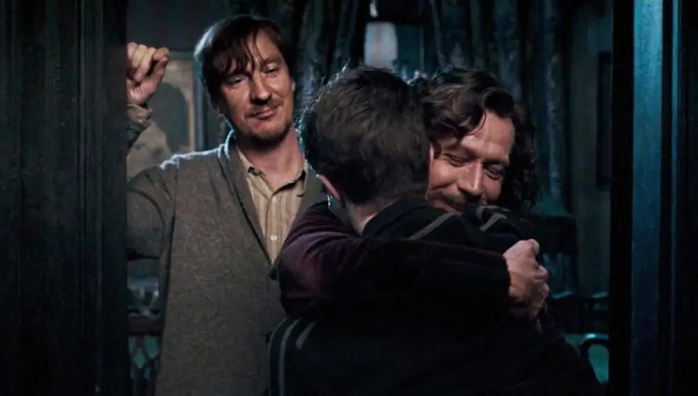 Remus Lupin, Sirius Black y Harry Potter