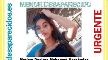Buscan a una niña de 14 años desaparecida