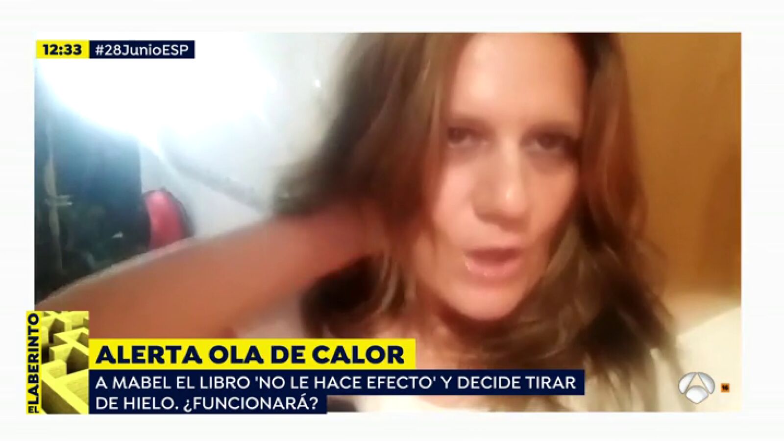 Los reporteros de 'Espejo Público' graban su noche más 'hot' en plena ola de calor: 