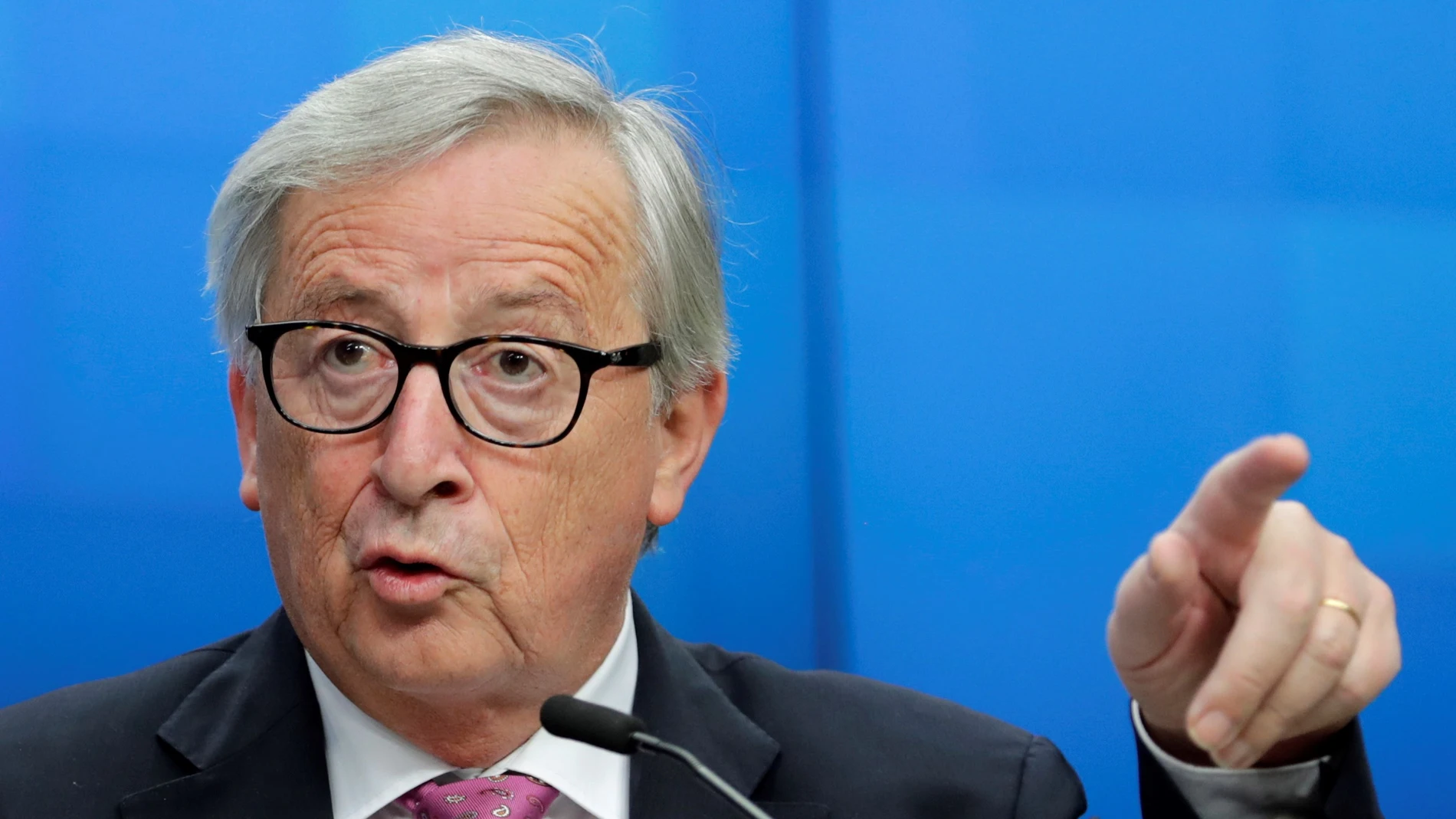 El presidente del de la Comisión Europea, Jean-Claude Juncker El presidente del de la Comisión Europea, Jean-Claude Juncker