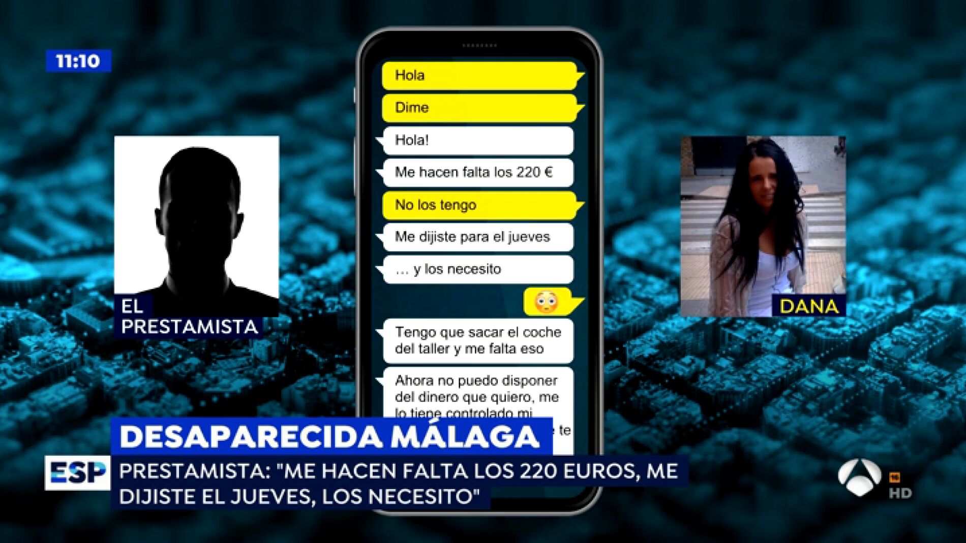 Desaparici&oacute;n en Arenas.