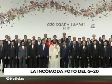 Los gestos del G20: desde la incómoda foto de familia hasta las formas de Trump Los gestos del G20: desde la incómoda foto de familia hasta las formas de Trump