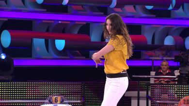 Una concursante sorprende con su gran demostración de baile flamenco en '¡Ahora caigo!'