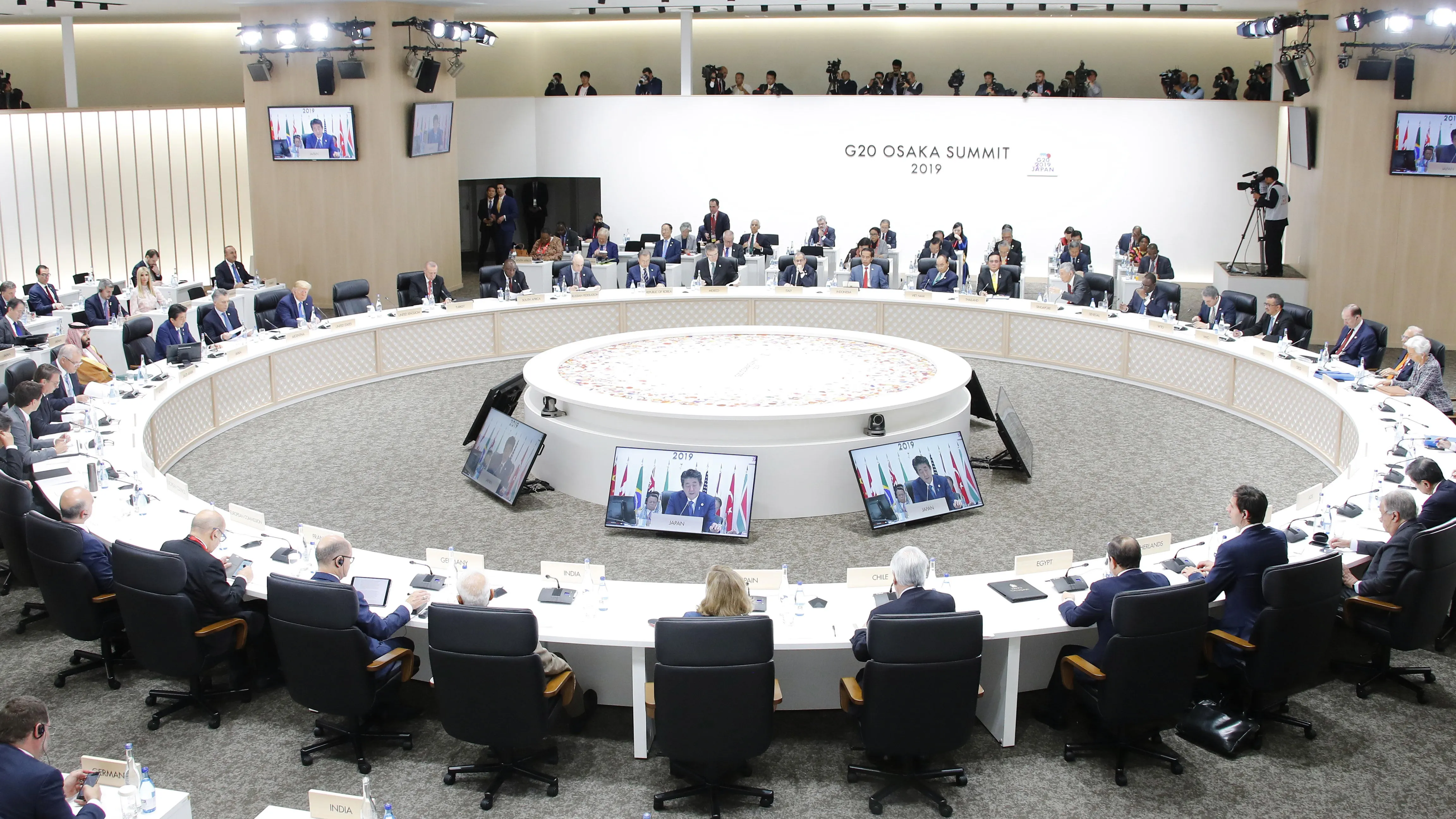 Los l&iacute;deres del G20