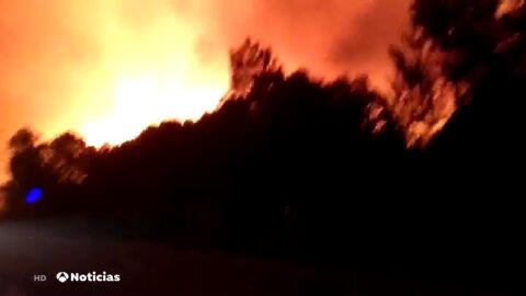 El fuego no da tregua y las llamas contin&uacute;an sin control en Toledo y sur de Madrid