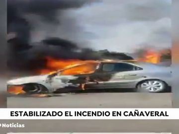 Incendio en Cañaveral