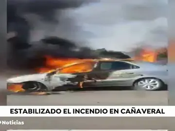 Incendio en Cañaveral Incendio en Cañaveral