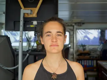 La capitana del barco de la ONG alemana Sea Watch, Carola Rackete La capitana del barco de la ONG alemana Sea Watch, Carola Rackete