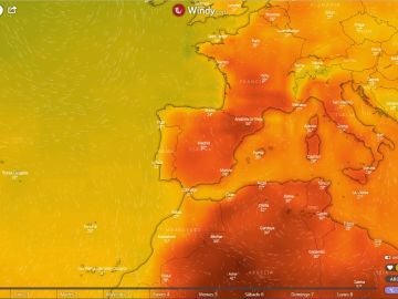Mapa interactivo de las temperaturas a tiempo real